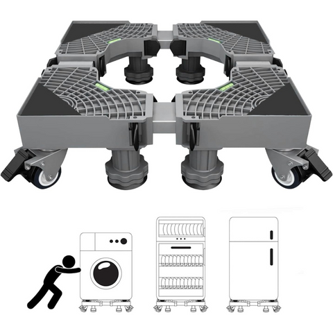 Buy Heavy Duty Adjustable Washing Machine Base Stand in Qatar Online ...