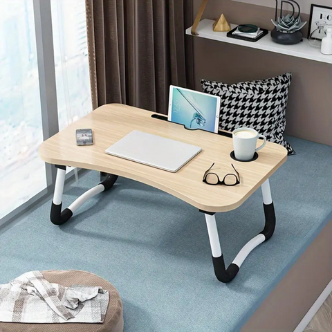 Foldable Laptop Bed Table - Lazy Laptop Desk for Bed