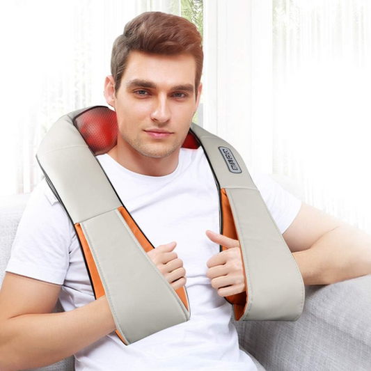 Electric Neck Kneading Massager with Arm Support